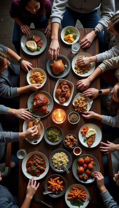 Family Feast Circle
